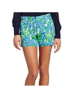 Lilly Pulitzer Callahan Floral Print Shorts Size 0